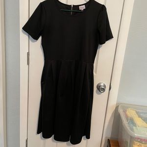 Lularoe Amelia Solid black large